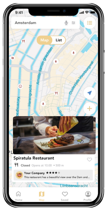 Bedrijven met expats - kaart