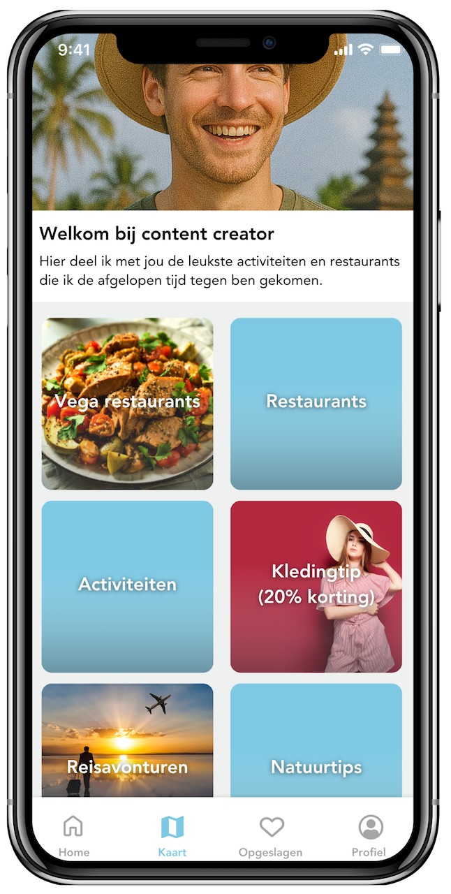Content creator - tegels