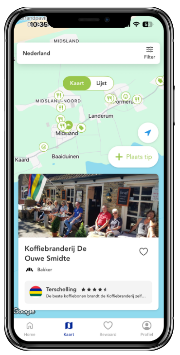 Terschelling - kaart