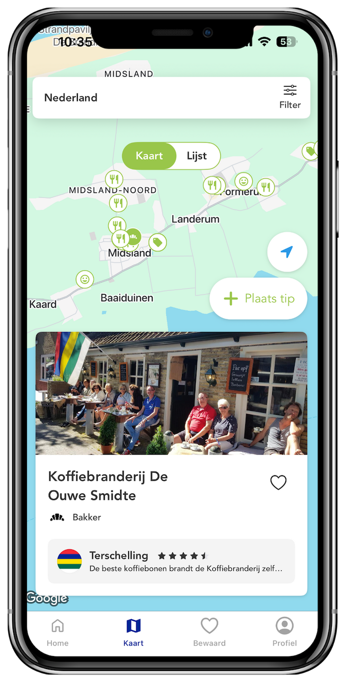 VVV Terschelling - kaart