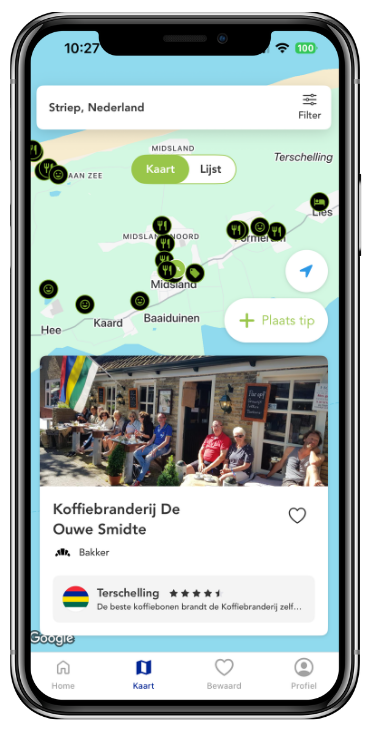 VVV Terschelling kaart